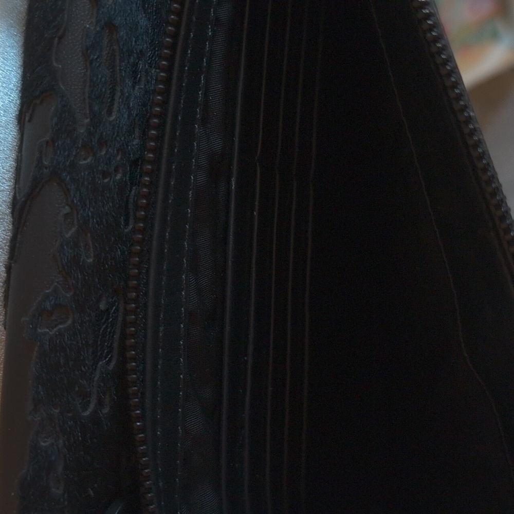 Alexander Wang Ponyhair-Trimmed Leather Black Crossbody Bag - Picture 7 of 8